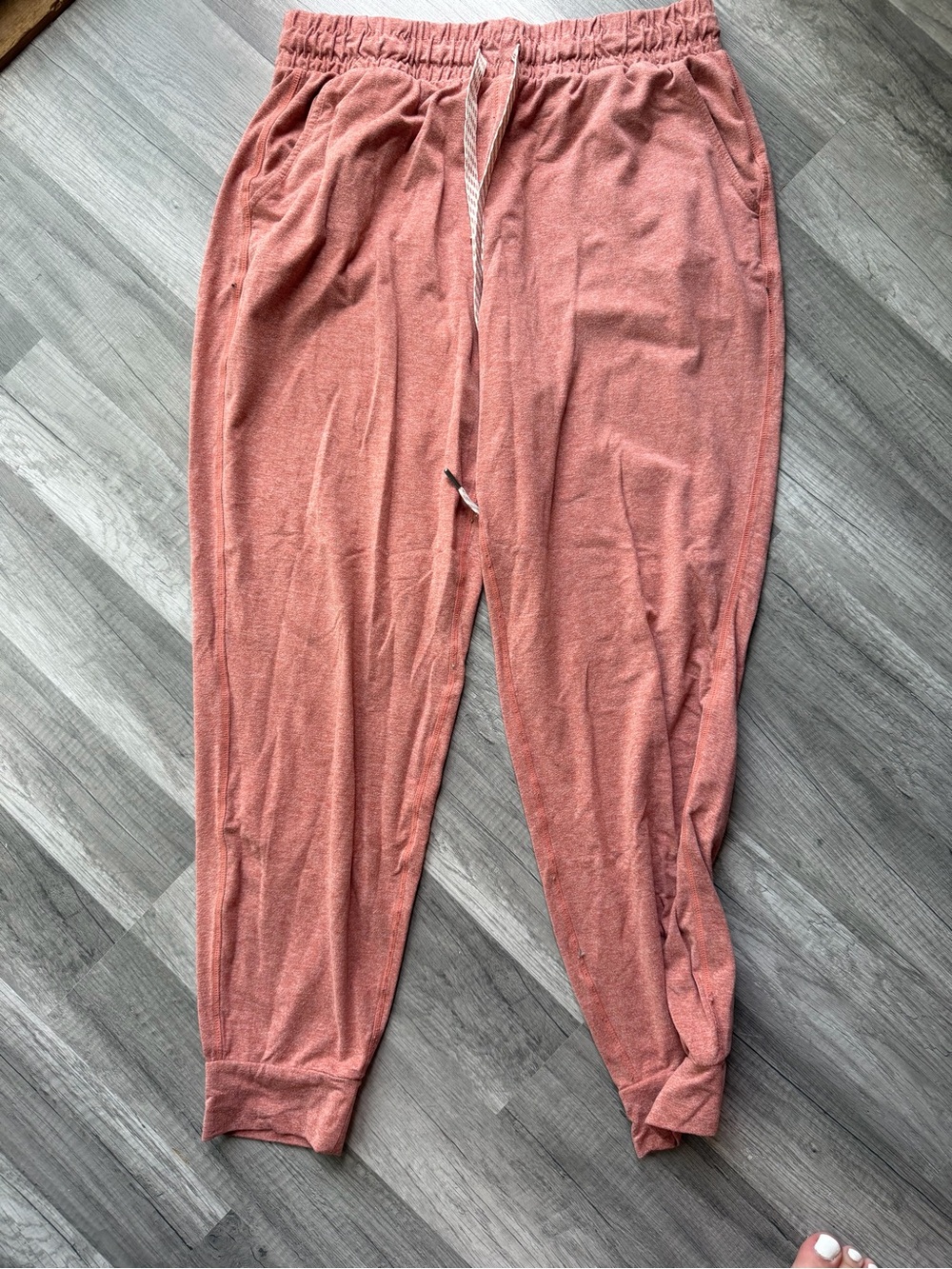 Women's Dusty Rose Casual Jogger Pants